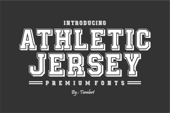 Athletic Jersey: The Definitive Typeface for Bold Branding