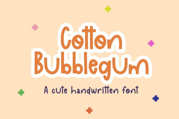 Cotton Bubblegum: A Handwritten Font for Digital Notes
