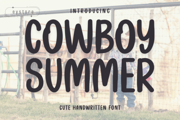 Cowboy Summer: A Handwritten Font for Playful Branding