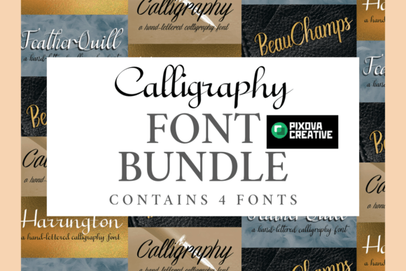 Elevate Your Projects with the Calligraphy Bundle