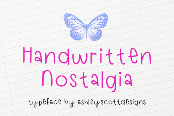 Handwritten Nostalgia: Adding Retro Charm to Your Designs