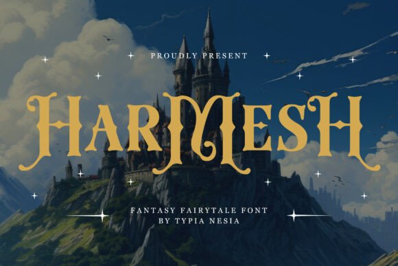 Harmesh: The Ornate Typeface for Magical Branding