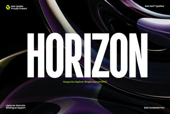 Horizon: A Modern Typeface with Edge and Sophistication