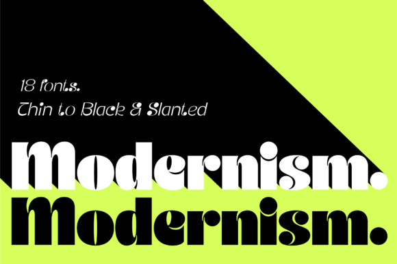JT Modernism: The Funky-Yet-Refined Typeface for Bold Brands