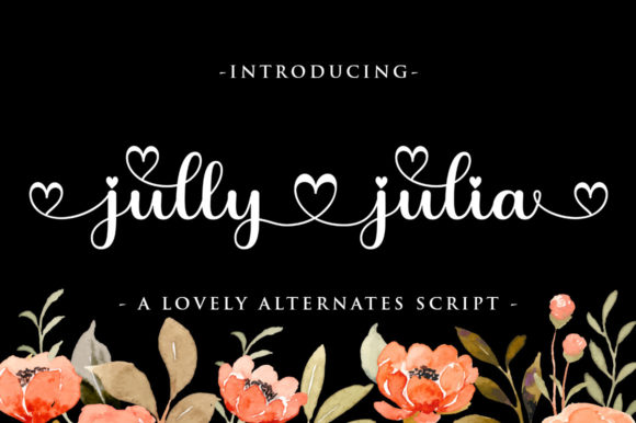 Jully Julia: The Handwritten Font That Balances Charm and Professionalism
