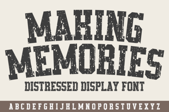 Making Memories: The Bold Varsity Typeface for Authentic Design