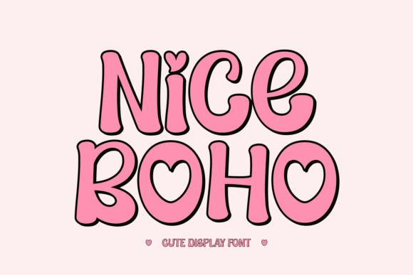 Nice Boho: Your Go-To Font for Effortless Style