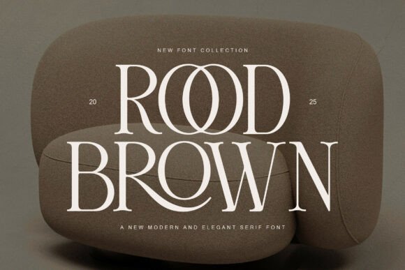 Rood Brown: The Modern Serif for Timeless Elegance